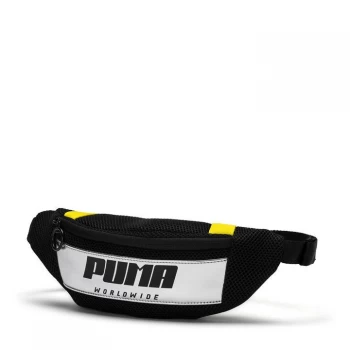 Image of Puma Prime Street Waist Bag - Blk/Yel 01