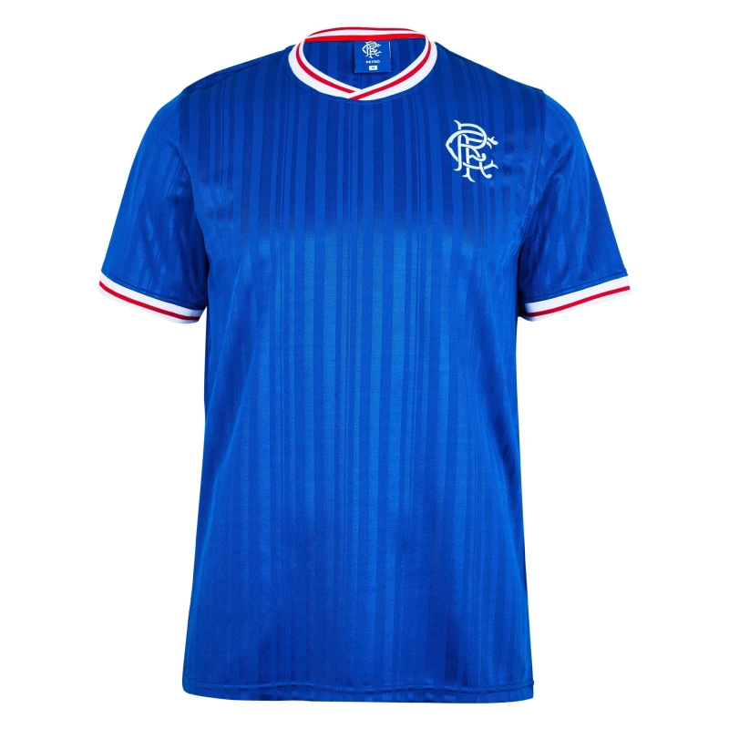 Image of Castore Rangers Short Sleeve Shirt Adults - Blue Blue S