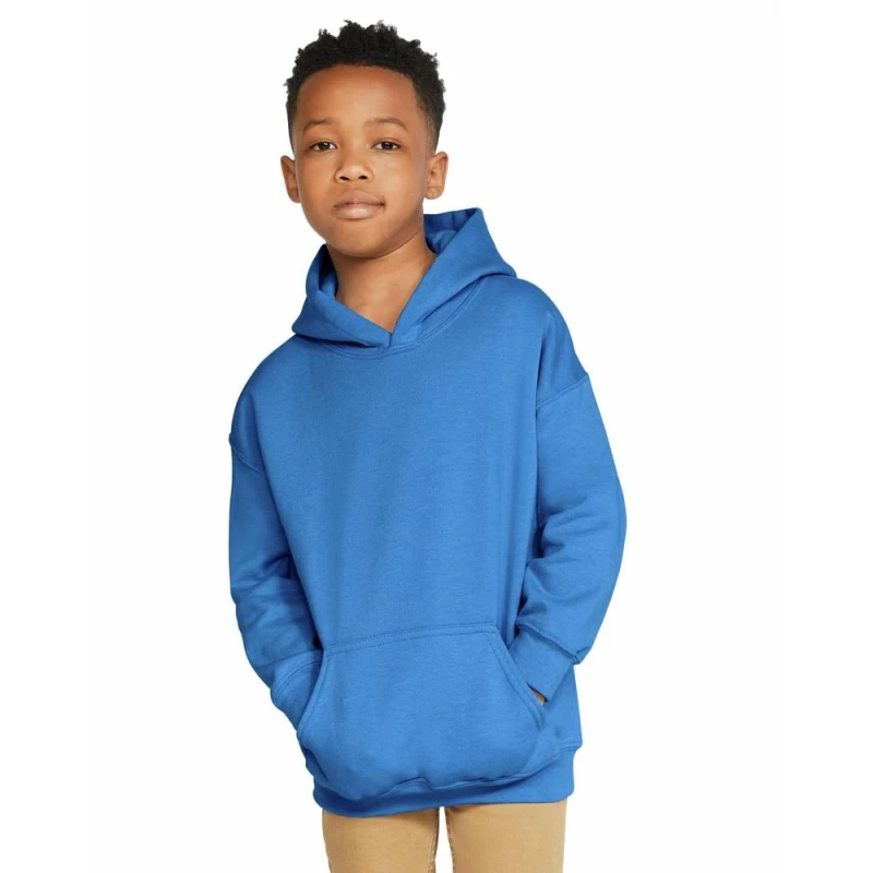 Image of Gildan 18500B boys's Children's sweatshirt in Blue
