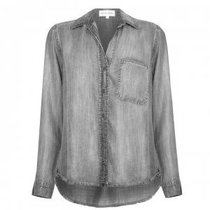 Image of Bella Dahl Bella Shirt Tail - Foggy Sky 012