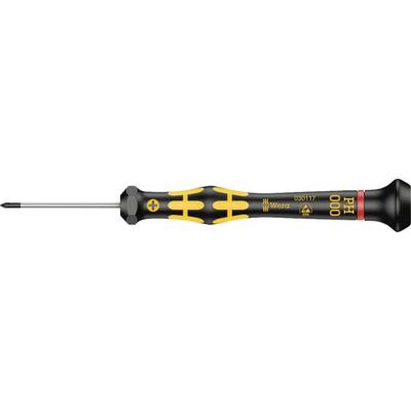 Image of Wera Wera 1550 PH Kraftform Micro 05030117001 ESD Phillips screwdriver PH 000 Blade length: 40 mm 05030117001