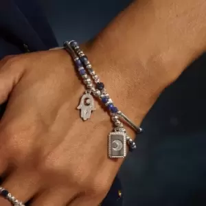 Image of ChloBo Silver Manifest Sodalite Bracelet Set