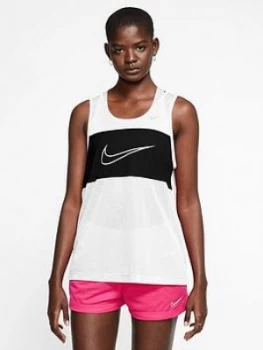 Image of Nike Nsw Mesh Tank Top - White