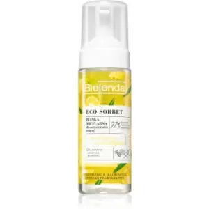 Image of Bielenda Eco Sorbet Pineapple Moisturizing & Illuminating Micellar Foam