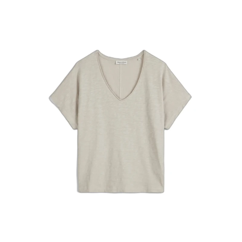 Image of Marc O'Polo Womens V-neck T-Shirt Marc O'Polo Gris Female L