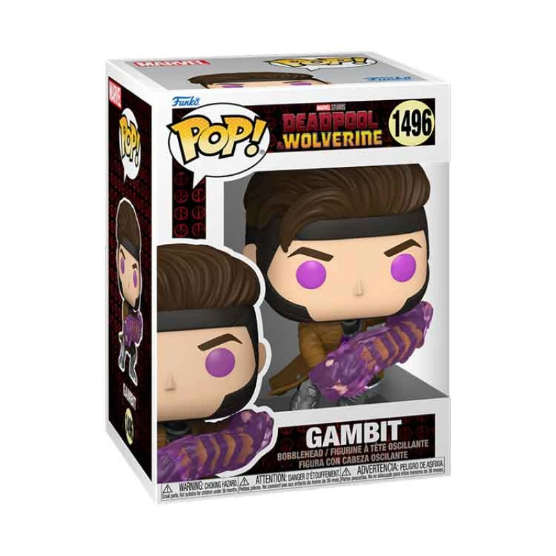 Image of AJ Toys & Books Funko POP Marvel: Deadpool & Wolverine - Gambit