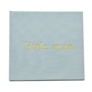 Image of Downtown Bambino Linen Photo Album - Little Man