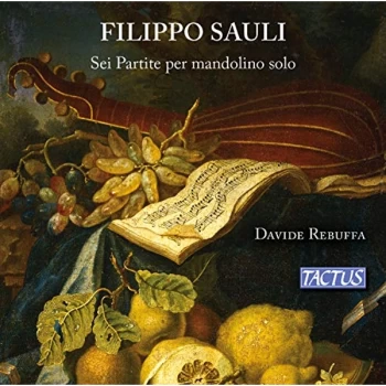 Image of Davide Rebuffa - Filippo Sauli: Sei Partite Per Mandolino Solo CD