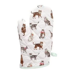 Image of Cooksmart Cats on Parade Single Oven Glove