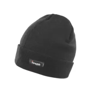 Image of Result Unisex Lightweight Thermal Winter Thinsulate Hat (3M 40g) (One Size) (Black)