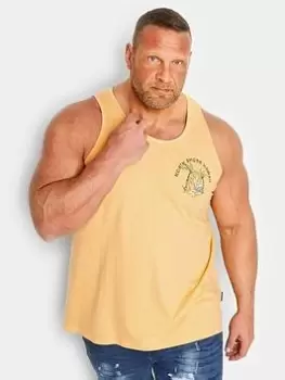 Image of BadRhino North Shore Hawaii Flax Vest, Yellow, Size XL, Men