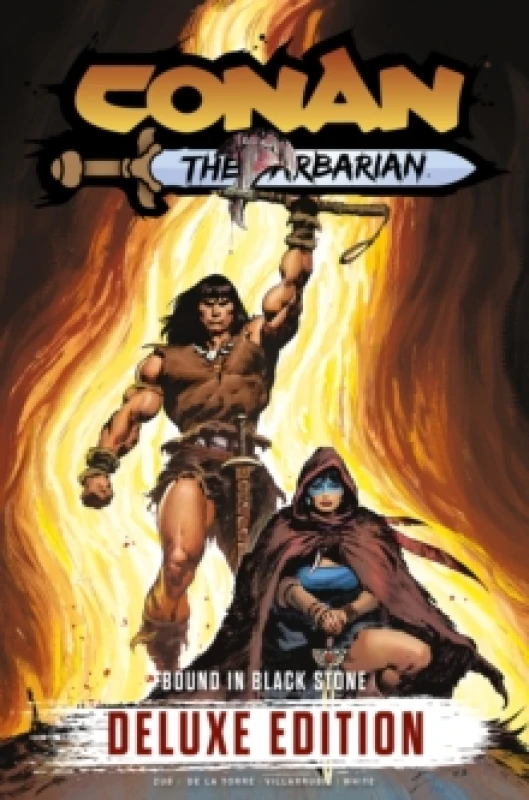 Image of Conan the Barbarian: Bound In Black Stone Deluxe Edition Hardback