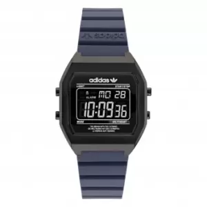 Image of Adidas Originals DIGITAL TWO Stainless Steel Gunmetal Watch AOST22077