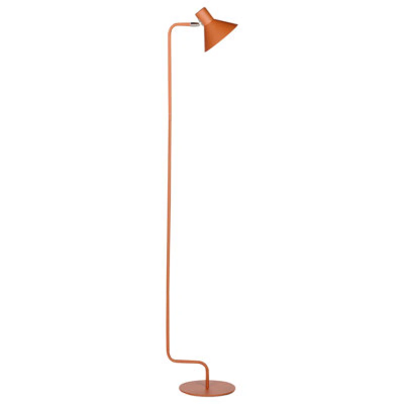Image of Beliani Floor Lamp Rimava Adjustable Metal Orange