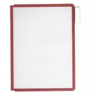 Image of Durable SHERPA&reg; Display Panel A4 Red Pack of 10