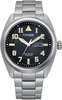 Image of Citizen Watch Super Titanium GMT Eco Drive Mens