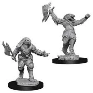 Image of Dungeons & Dragons Nolzur's Marvelous Unpainted Miniatures (W11) Female Dragonborn Fighter