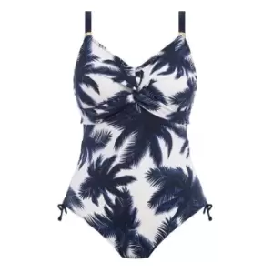 Image of Fantasie Carmelita Avenue Twist Front Swimsuit - Blue