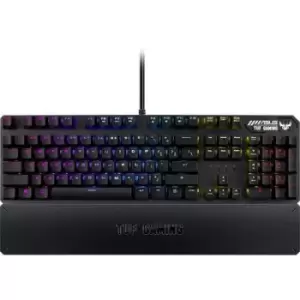 Image of Asus TUF GAMING K3 Corded Gaming keyboard Backlit German, QWERTZ, Windows Black