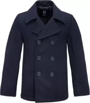 Image of Brandit Pea Coat Uniform Jacket navy
