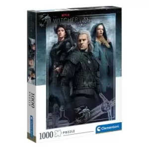 Image of The Witcher Jigsaw Puzzle Ciri, Yennefer & Geralt (1000 pieces)