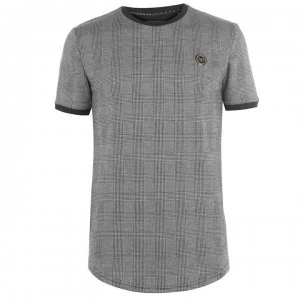 Image of Presidents Club Caption T Shirt - Check