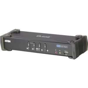 Image of ATEN CS1764A-AT-G 4 ports KVM changeover switch DVI USB 1920 x 1200 p