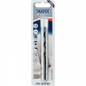 Image of Draper Expert HSS Drill Bit 7mm Pack of 1