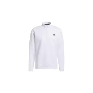 Image of adidas DWR 1/4 ZIP Layering Top - White - XL