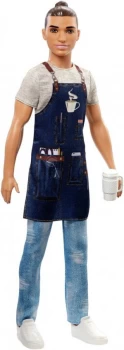 Image of Barbie Career Barista Ken Doll