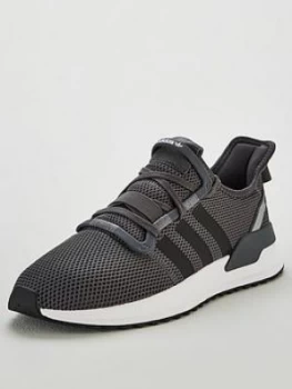 Image of adidas Originals U Path Run - Grey/Black, Size 8.5, Men