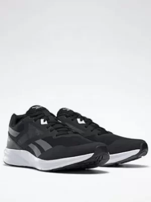 Image of Reebok Runner 4.0 Shoes, Black/Dark Grey, Size 8, Men