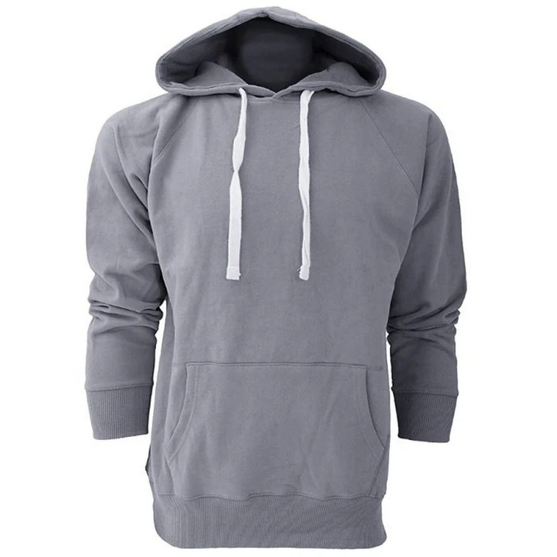 Image of Mantis Mantis Men Superstar Zip Through Hooded Sweat Hoodie in Light Grey Size: Small Light Grey S Male 5054171176137