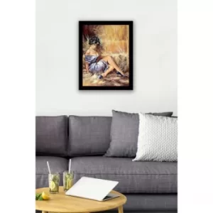 Image of SC0081 Multicolor Decorative Framed MDF Painting