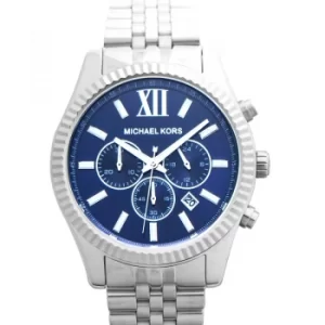 Image of Lexington Chronograph Navy Dial Mens Watch 45mm