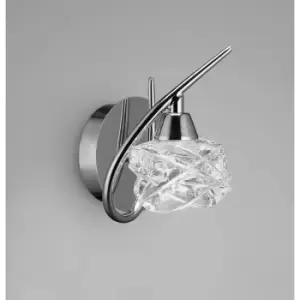 Image of Maremagnum wall light with switch 1 Bulb G9, polished chrome