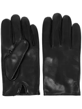Image of BOSS Nappa Leather Gloves Black