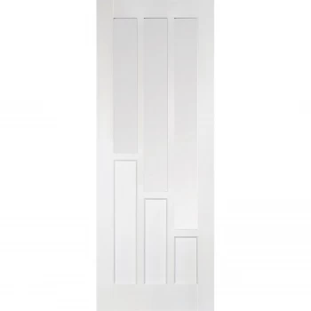 Image of Coventry - Glazed White Primed Internal Door - 1981 x 838 x 35mm