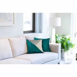 Image of Emma Barclay New Orleans Cushion Cover Emerald (Pair)