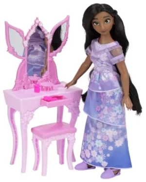 Image of Disney Encanto Isabela Fasion Doll and Vanity