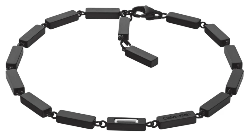 Image of Calvin Klein 35100074 Essentials Links Black PVD Stainless Jewellery