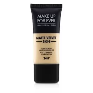 Image of Make Up For EverMatte Velvet Skin Full Coverage Foundation - # Y215 (Yellow Alabaster) 30ml/1oz