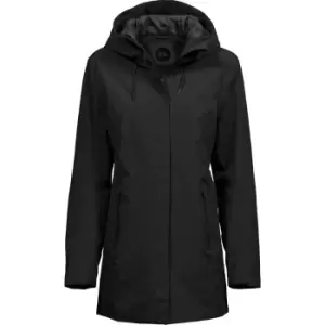 Image of Tee Jays Womens/Ladies All Weather Parka (M) (Black)