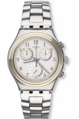 Image of Unisex Swatch SILVERNOW Chronograph Watch YCS586G
