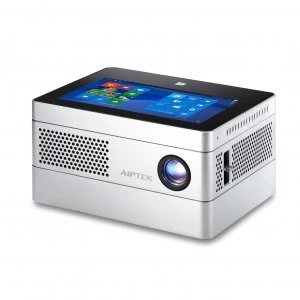 Image of Aiptek iBeamBlock L400 Deluxe Ultimate Stackable Computing Projection System Silver