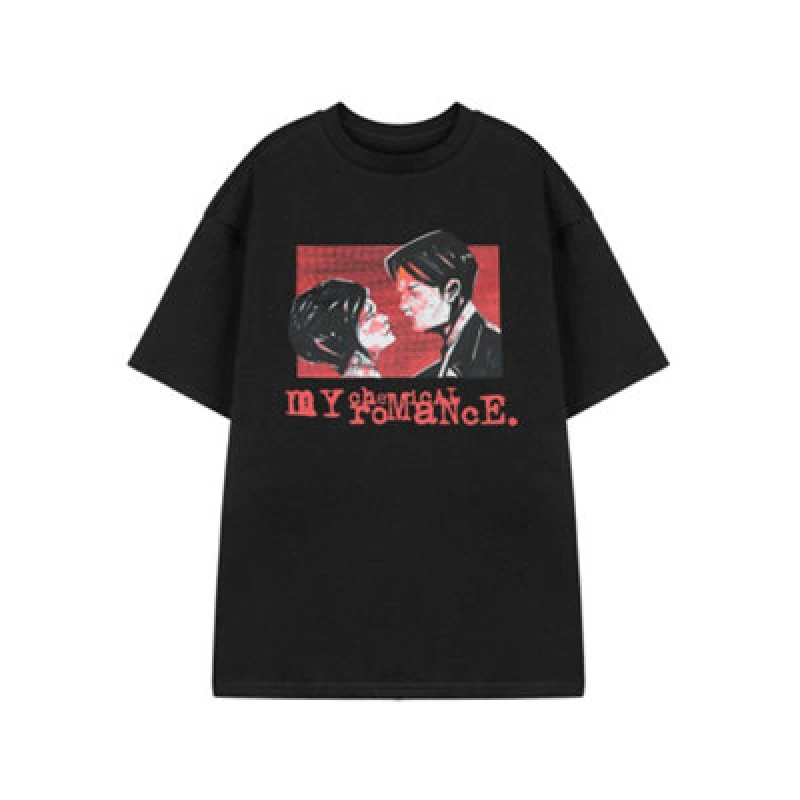 Image of My Chemical Romance My Chemical Romance Short Sleeved T-Shirt in Black Size: 3X-Large Black XXXL Unisex 5063203915521