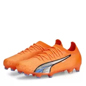 Image of Puma Ultra.1 Firm Ground Football Boots Womens - Orange