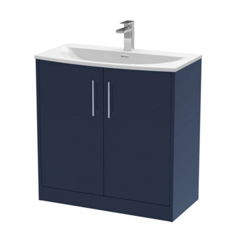 Image of Hudson Reed 800 Fs 2-Door Vanity & Basin 4