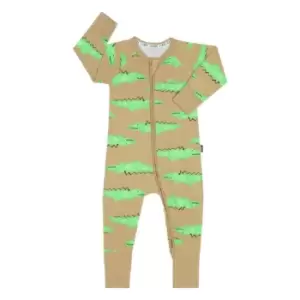Image of Bonds Zip Wondersuit Sneaky Croc 3-6 Months