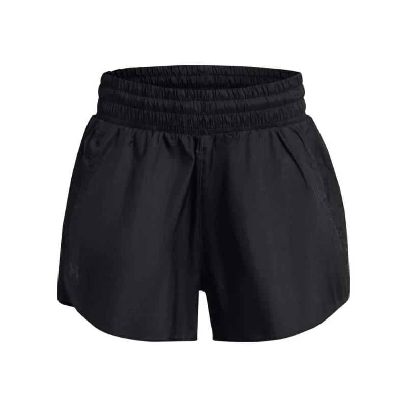 Image of Under Armour Flex Woven 3" Crinkle Shorts - Black 8